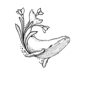 Белый кит и подснежники.