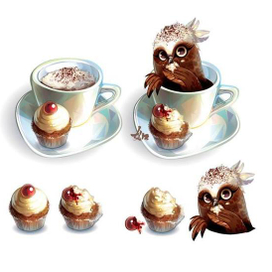 Совинное капучино