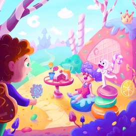 Сладкая принцесса Милли и тайный ухажер