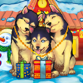 Хаски (магнит)