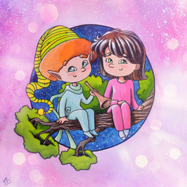 Для книги со сказками Маши Тихоновой