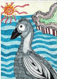 Графическая абстракция Карачевцевой Юли