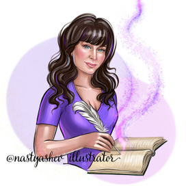 Логопортрет для писателя