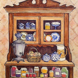 Буфет с вареньем