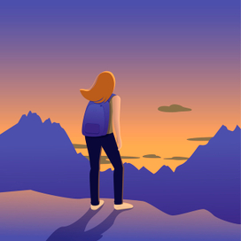 На краю гор