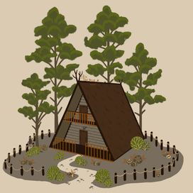 Домик юной ведьмы