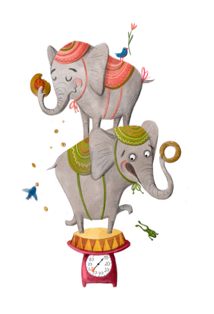Цирковые слоны