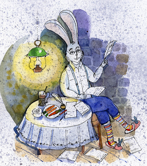 Кролик-поэт