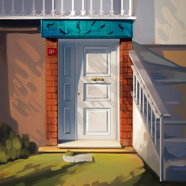 Дверь по адресу ул. Карадаг, 2А