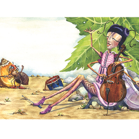 Стрекоза и Муравей