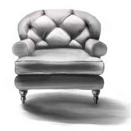 Кресло (ч/б)