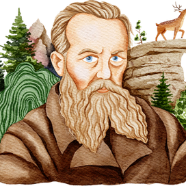 Портрет Павла Петровича Бажова