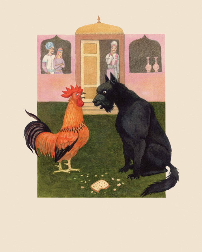 Персидская сказка о пророке Сулеймане, птице Симург и предопределении судьбы