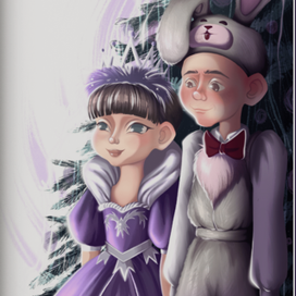 Разворот книги "Память о зиме2