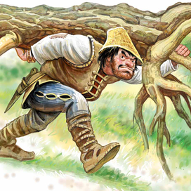 "Храбрый портняжка". Иллюстрация_8-9