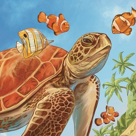 Иллюстрации для книги «Волшебная азбука Лулу и Момо»