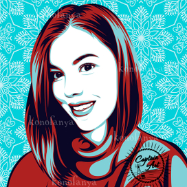 Поп-арт портрет