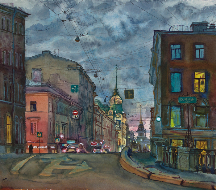 Таинственный вечер.