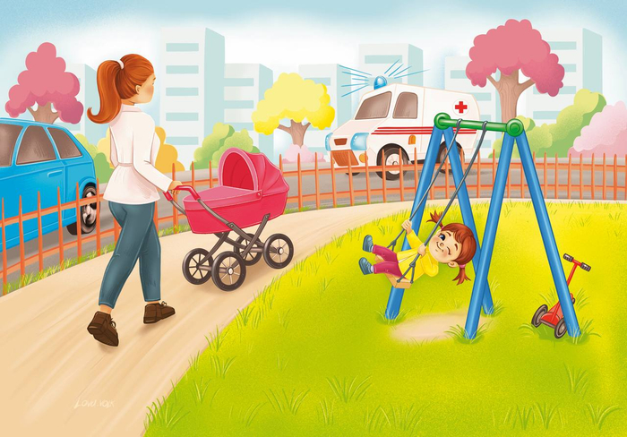 Книжная иллюстрация для издательства