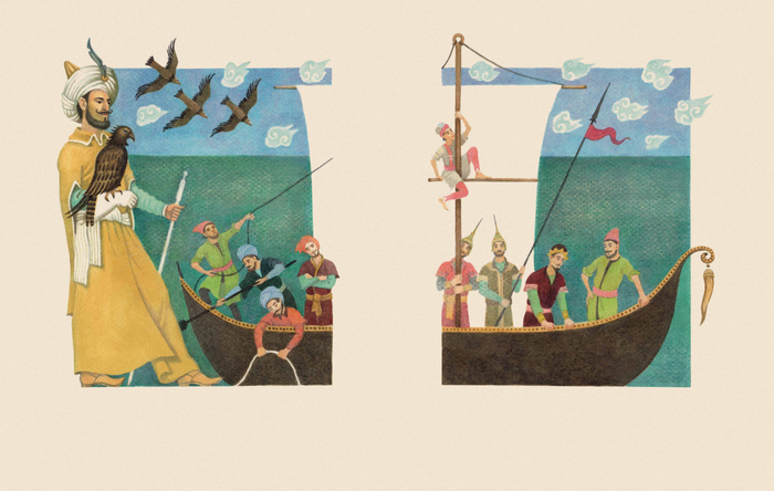 Персидская сказка о пророке Сулеймане, птице Симург и предопределении судьбы