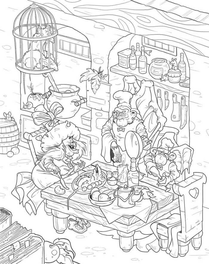 Кухня бастинды