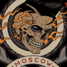 Rockabilly Skull