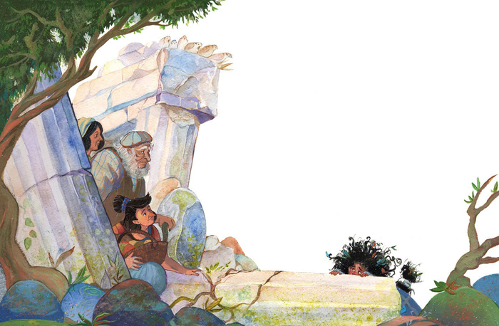 Михаэль Энде "Момо", иллюстрация к 1 главе