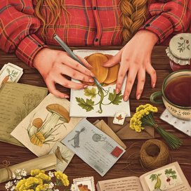 Руки. Осень