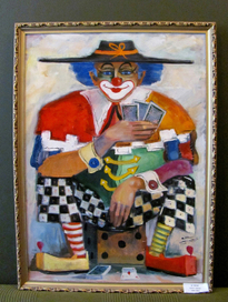 Клоун с картами