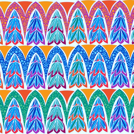 новогодний принт