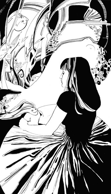 Иллюстрация к сказке &quot;Король-лягушонок&quot;.