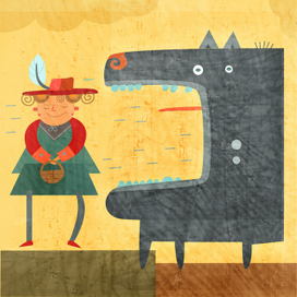 Как бы рассказали про Красную Шапочку...