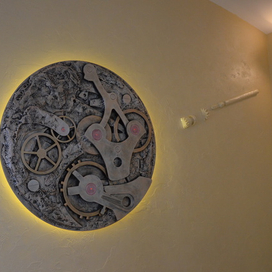 Общий вид часового механизма