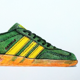 Иллюстрация кроссовка