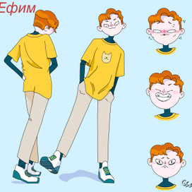 Концепт арт персонажа