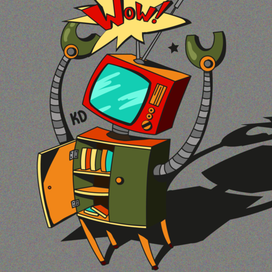 Ретро телевизор