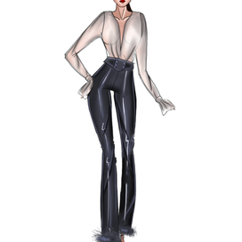 fashion иллюстрации / fashion sketching