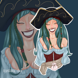 Девушка Пират