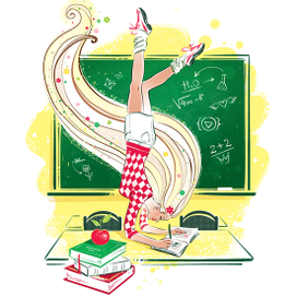 Серия Йога  / Студентка