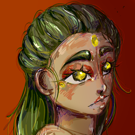 моя первая работа такого формата.<3