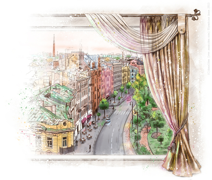 ВИД ИЗ ОКНА