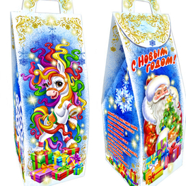 Новогодняя лошадка