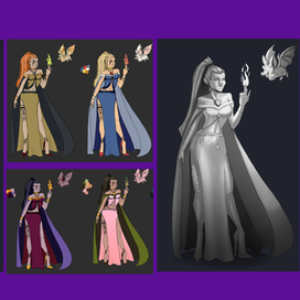 Этап создания персонажей