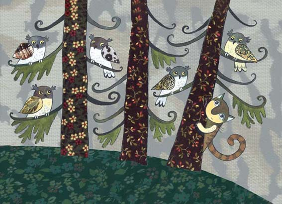 Лес, полный сов