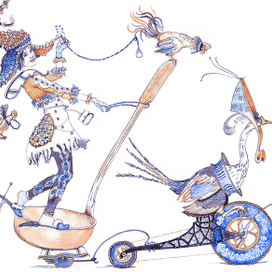 Поварешка,из серии сбежавшие предметы