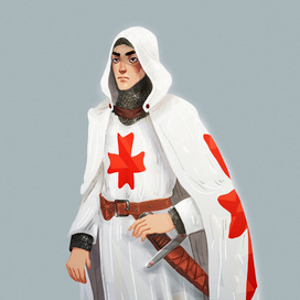 Templar monk