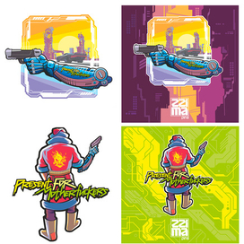 Сувенирные значки с подложкой