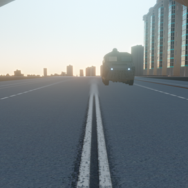 Город на другой планете, здания, архитектура