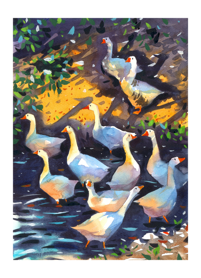 Гуси-лебеди