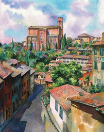 Сиена, Basilica of St. Dominic